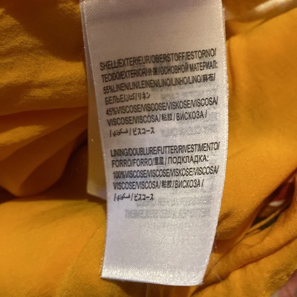 Farm Rio Colorful Banana Print Wrap Midi Skirt - Picture 9 of 11